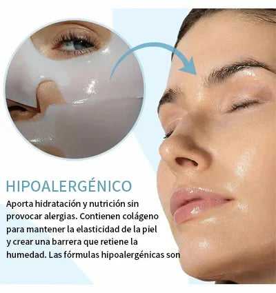 GlowSkins™ Mascarilla nocturna de colágeno | 10 unidades